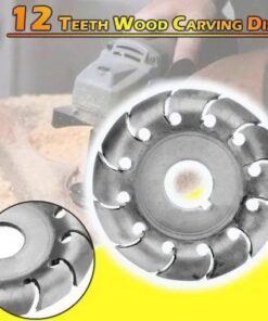 Disque de sculpture sur bois